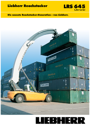 Reachstapelaar Liebherr LRS 645 Litronic
