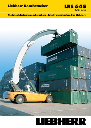 Reachstapelaar Liebherr LRS 645 Litronic