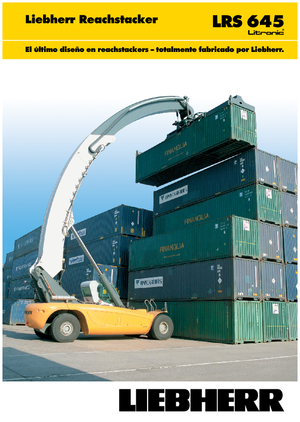 Reachstapelaar Liebherr LRS 645 Litronic