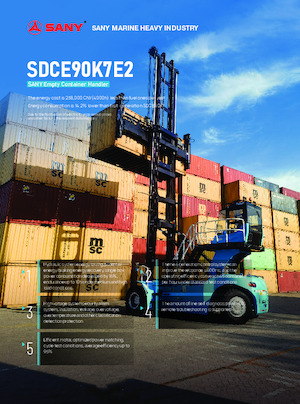 Reachstapelaar Sany SDCE90K7E2