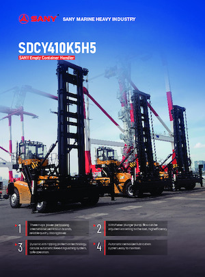 Reachstapelaar Sany SDCY410K5H5