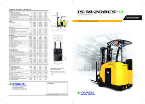Reachtrucks Hyundai 18 BCS-9 