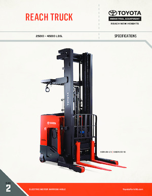 Reachtrucks Toyota 9BRU23