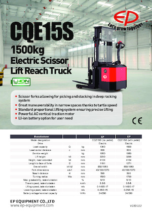 Reachtrucks EP CQE15S