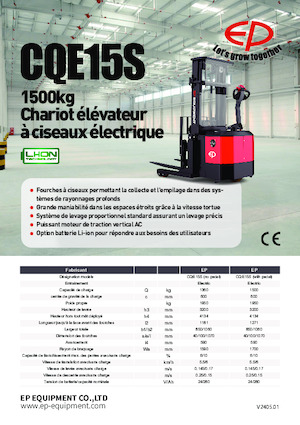 Reachtrucks EP CQE15S