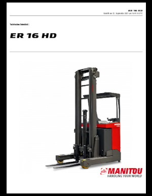 Reachtrucks Manitou ER 16 HD