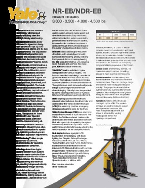 Reachtrucks Yale NR040EB