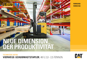 Reachtrucks Caterpillar NRM25N3