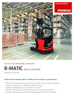 Reachtrucks Linde R16HD MATIC config. 4 