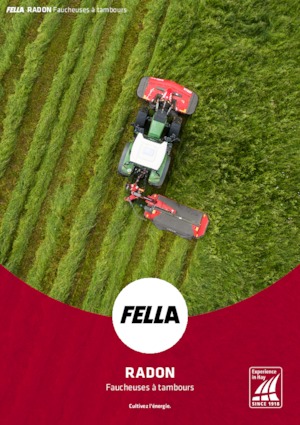 Achtertrommels zonder kneuzer Fella Radon 225