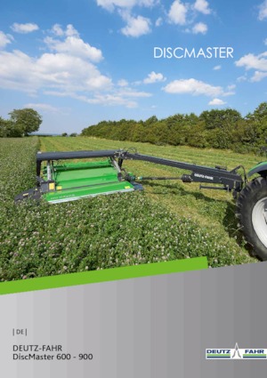 Achtermaaier - Schijf met kneuzer DEUTZ-FAHR DiscMaster 736 T