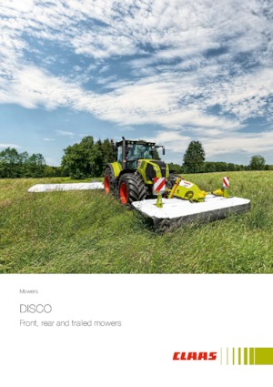 Achtermaaier - Schijf met kneuzer Claas Disco 3150 C