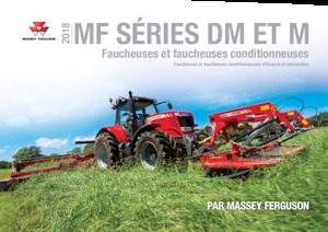 Achtermaaier - Schijf met kneuzer Massey Ferguson DM367 TL-V-RC