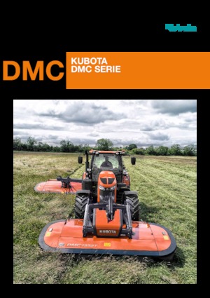 Achtermaaier - Schijf met kneuzer Kubota DMC63100T