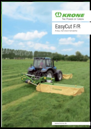 Achtermaaier - Schijf met kneuzer Krone EasyCut R 280 CR