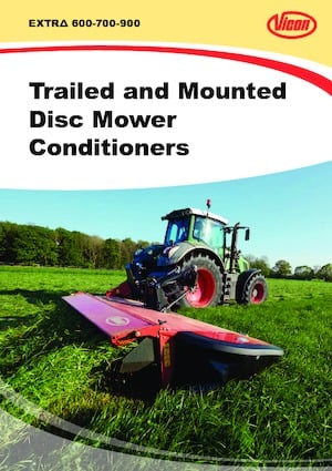 Achtermaaier - Schijf met kneuzer Vicon Extra 736 T