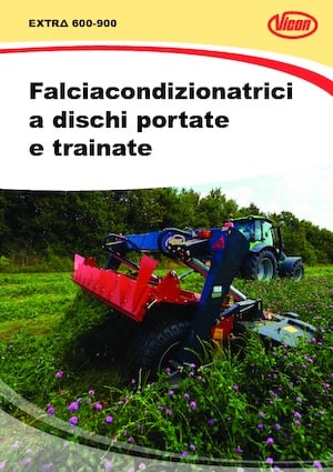 Achtermaaier - Schijf met kneuzer Vicon Extra 736 T