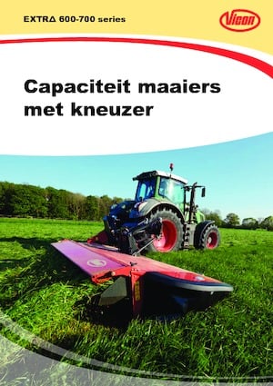 Achtermaaier - Schijf met kneuzer Vicon Extra 736 T