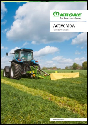 Achtermaaier - Schijf zonder kneuzer Krone ActivMow R 200