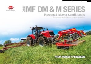 Achtermaaier - Schijf zonder kneuzer Massey Ferguson DM246