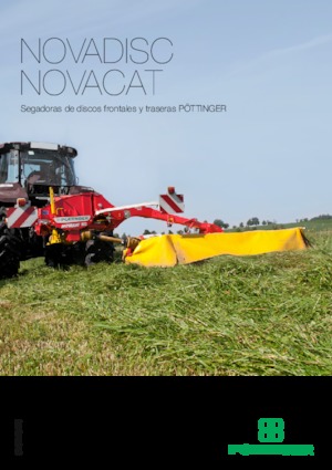 Achtermaaier - Schijf zonder kneuzer Pöttinger NovaCat 352 CF