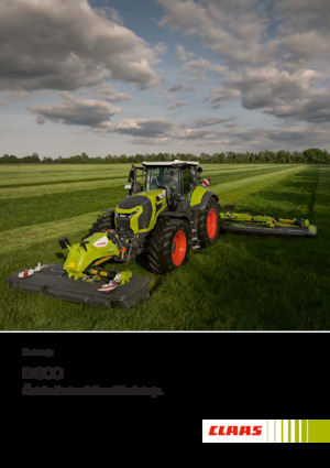 Achtermaaier - Schijf met kneuzer Claas Disco 8500 C Trend