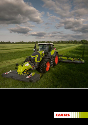 Achtermaaier - Schijf met kneuzer Claas Disco 8500 C Trend