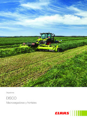 Achtermaaier - Schijf met kneuzer Claas Disco 9300 C Comfort 