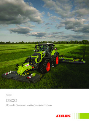 Achtermaaier - Schijf met kneuzer Claas Disco 8500 C Trend