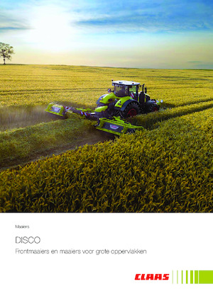 Achtermaaier - Schijf met kneuzer Claas Disco 9700 C Auto Swather
