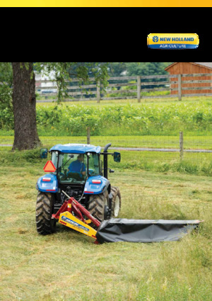 Achtermaaier - Schijf met kneuzer New Holland DuraDisc 109M