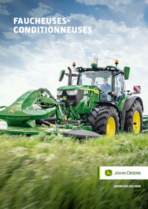 Achtermaaier - Schijf met kneuzer John Deere R310R