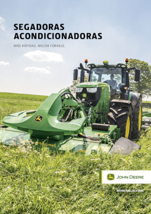 Achtermaaier - Schijf met kneuzer John Deere R950R 