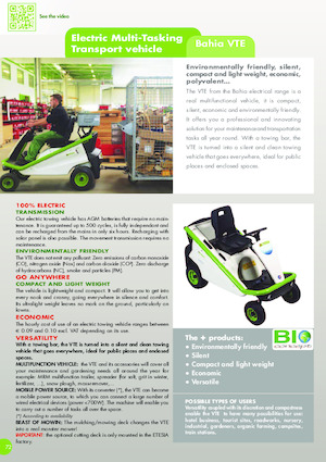 Zitmaaiers en Tuin tractoren Etesia BAHIA ELECTRIC