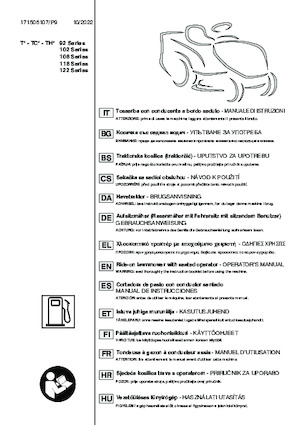 Zitmaaiers en Tuin tractoren Stiga Estate 7102 W