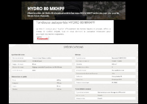 Zitmaaiers en Tuin tractoren Etesia HYDRO 80 MKHPF