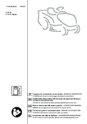 Zitmaaiers en Tuin tractoren Mountfield MTF 72H