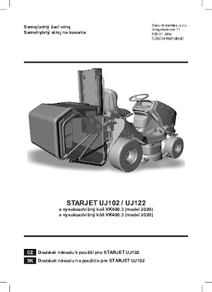 Zitmaaiers en Tuin tractoren SECO Starjet P6 4x4 Pro
