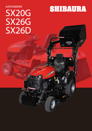 Zitmaaiers en Tuin tractoren Shibaura SX26D