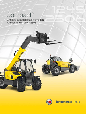 Telescoopladers Kramer 1245