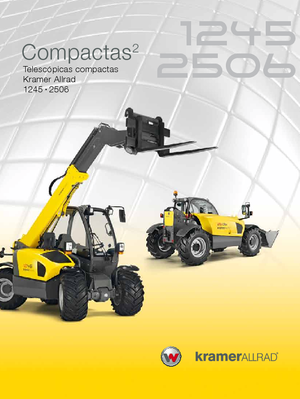 Telescoopladers Kramer 1245