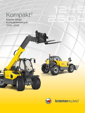 Telescoopladers Kramer 1245