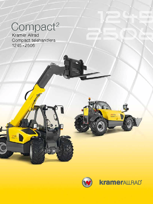 Telescoopladers Kramer 1245