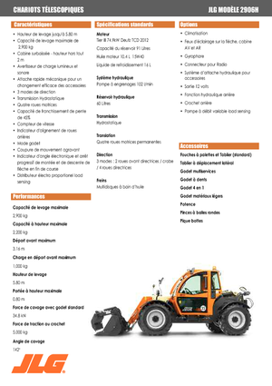 Telescoopladers JLG 2906 H