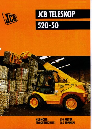 Telescoopladers JCB 520-50