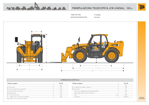 Telescoopladers JCB 533-105