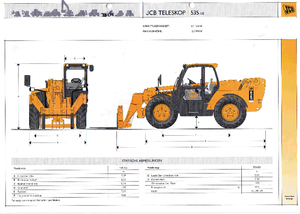 Telescoopladers JCB 535-125