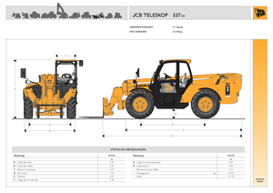 Telescoopladers JCB 537-135