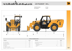 Telescoopladers JCB 540-140