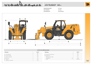 Telescoopladers JCB 540-170